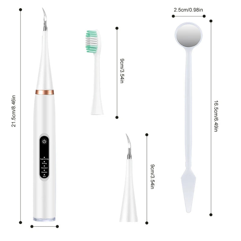 Brosse à Dents Ultrasonique Moka Pro - Détartreur Électrique 5 Modes Chiens & Chats